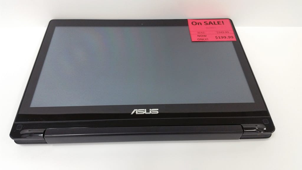 Save big on an ASUS laptop all this month. Regularly $349.99, it's now $199.99 during our Red Tag sale the entire month of August. (Inventory #1012443-1)