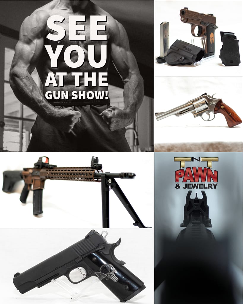 TNT Pawn & Jewelry firearms Crossroads of the West Gun Show Las Vegas
